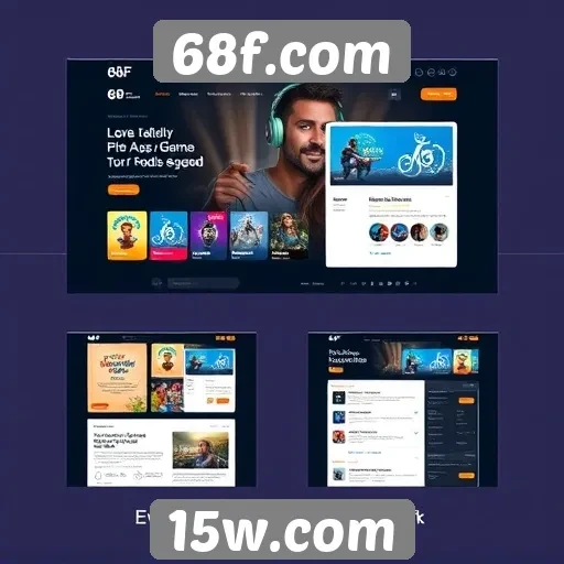 Evolução da interface do usuário no 68f.com